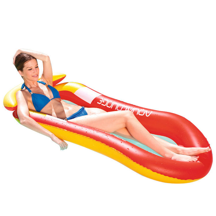 Women's Inflatable Relax Lounger with Grip Handle Kalsten