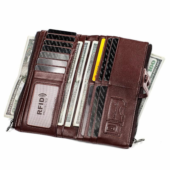 Long Wallet in Genuine Leather | Kalsten