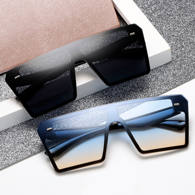 Women's Oversized Sunglasses in Futuristic Design Kalsten