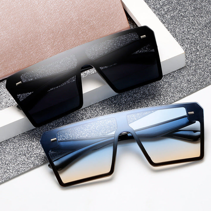 Women's Oversized Sunglasses in Futuristic Design Kalsten