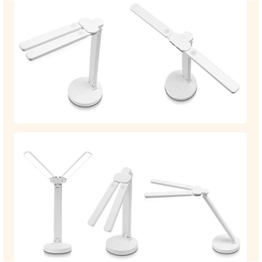 Adjustable Reading Lamp - Rechargeable Dimmable with Phone Table | Kalsten