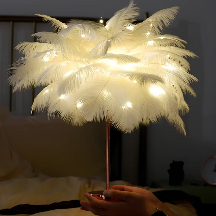 Atmospheric Feather Palm Tree Lamp - LumaPalm | Kalsten