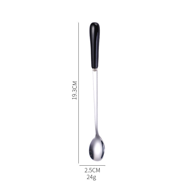 Ergonomic teaspoon with non-slip handle Kalsten