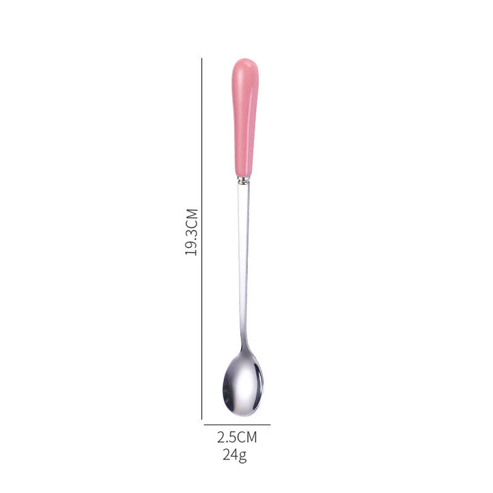 Ergonomic teaspoon with non-slip handle Kalsten