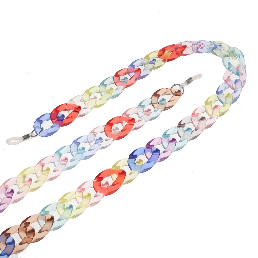 Colorful Oversized Acrylic Eyewear Chain Kalsten