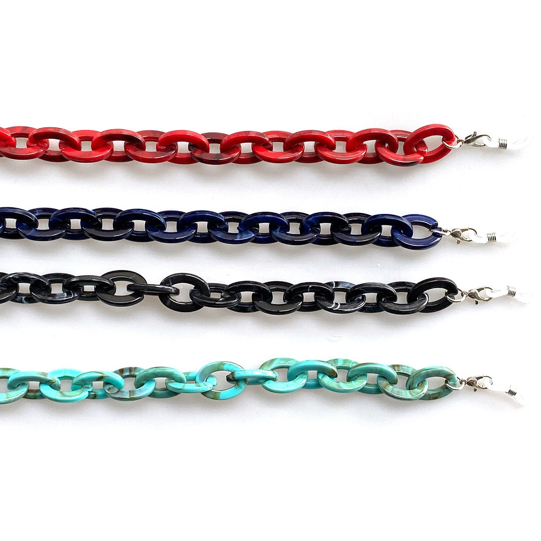 Oversized Chunky Acrylic Eyewear Chain Kalsten