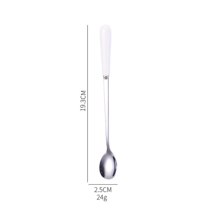 Ergonomic teaspoon with non-slip handle Kalsten