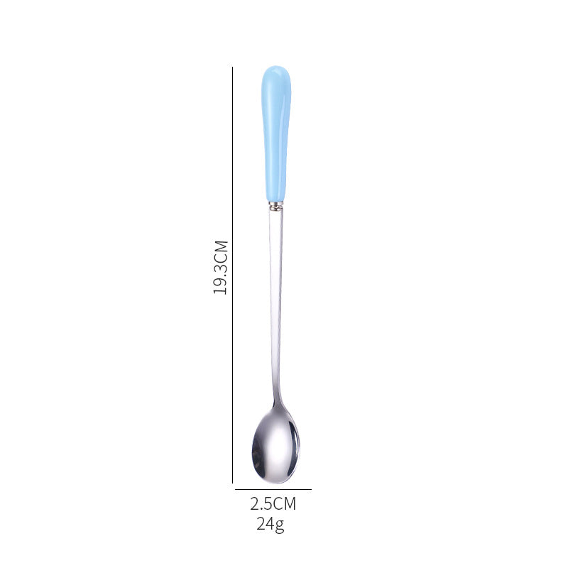Ergonomic teaspoon with non-slip handle Kalsten