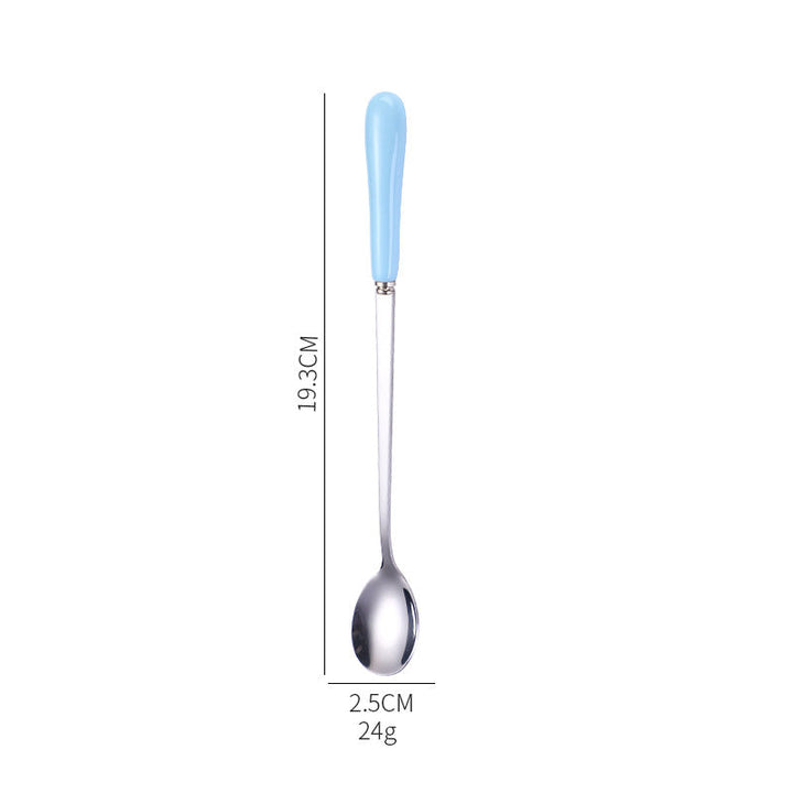 Ergonomic teaspoon with non-slip handle Kalsten