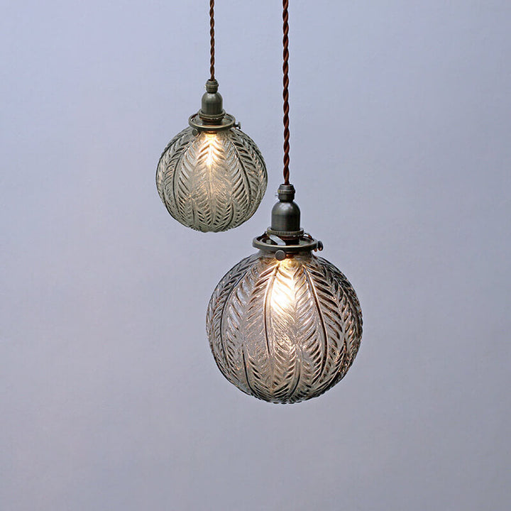 Pendant Light Glass 5.9 in Adjustable Cord Dining Kitchen Island Hanging Modern Ceiling Lamp | Kalsten