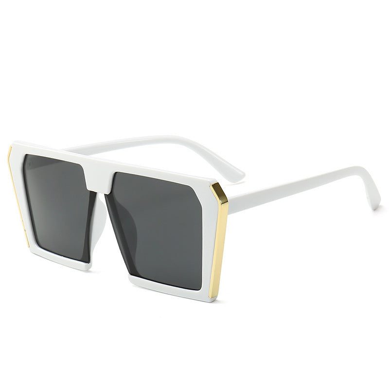 Ladies stylish geometric sunglasses in angular design Kalsten