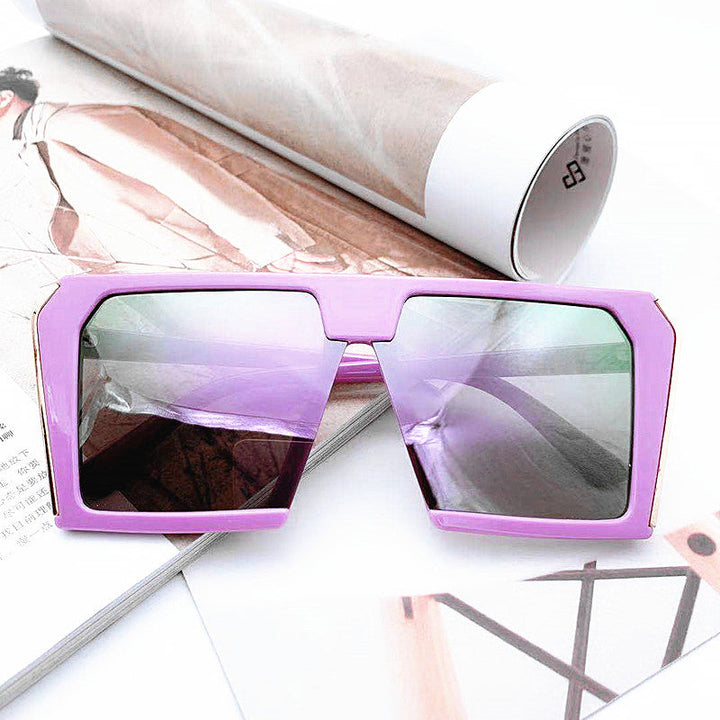 Ladies stylish geometric sunglasses in angular design Kalsten