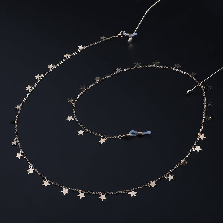 Star-Decorated Eyewear Chain Kalsten