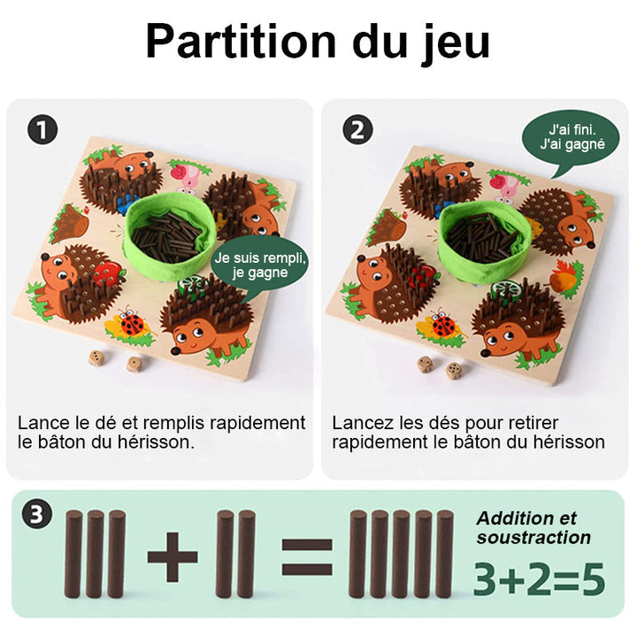 Hedgehog counting learning toys | Kalsten