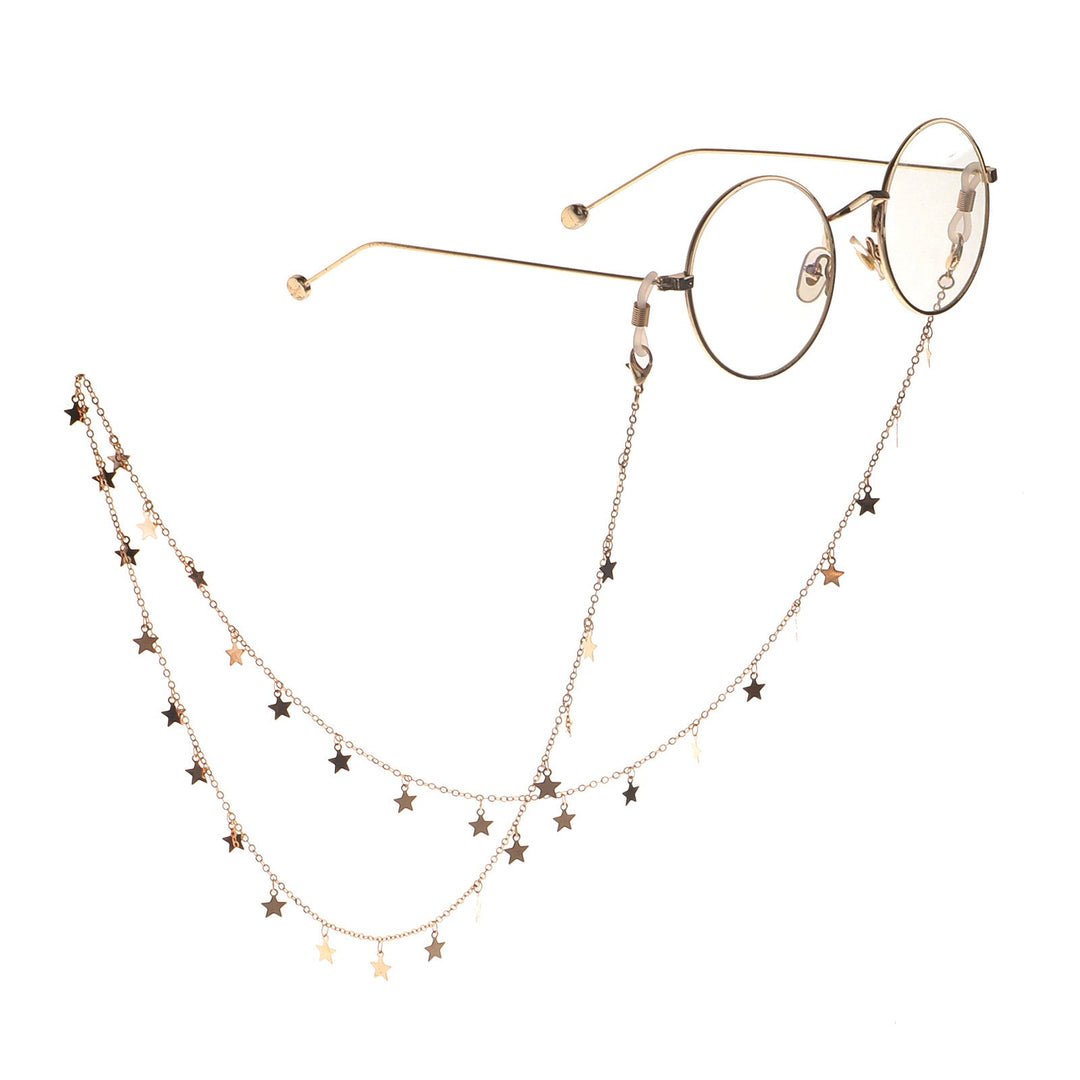 Star-Decorated Eyewear Chain Kalsten