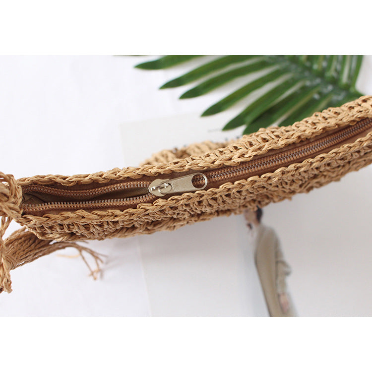 Handmade straw bag Kalsten