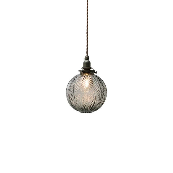 Pendant Light Glass 5.9 in Adjustable Cord Dining Kitchen Island Hanging Modern Ceiling Lamp | Kalsten