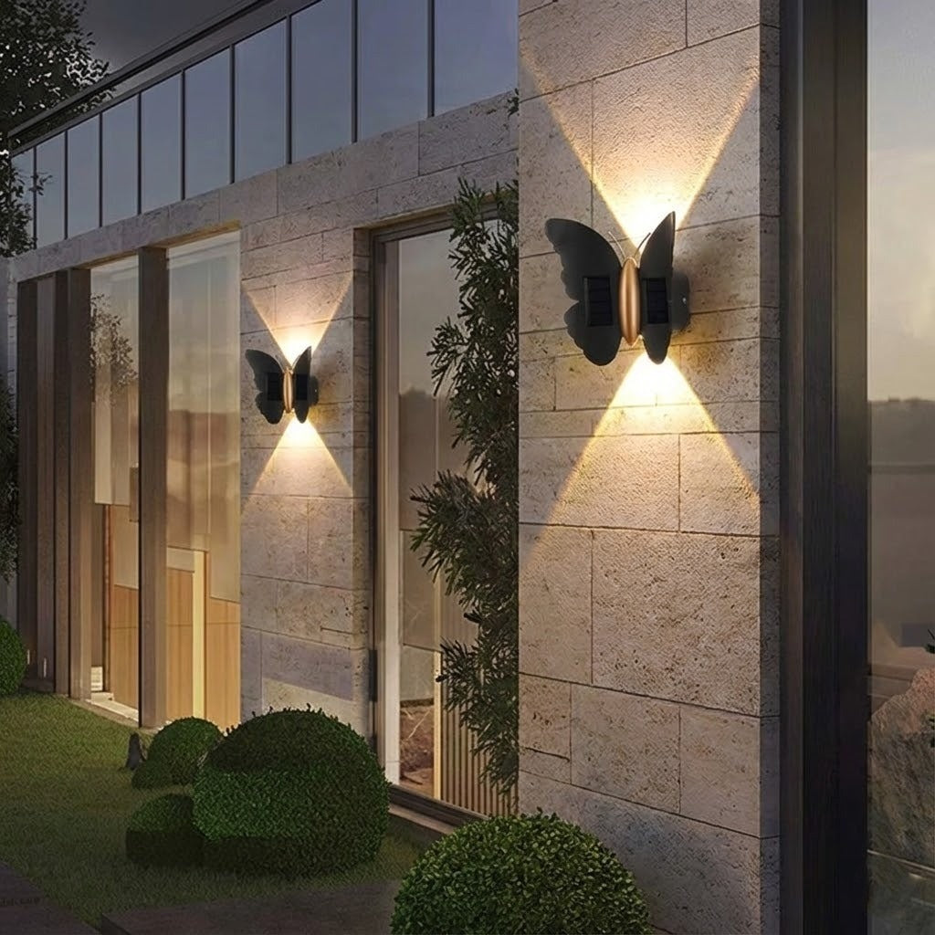 Butterfly Life Solar Powered Outdoor Lamp | Kalsten