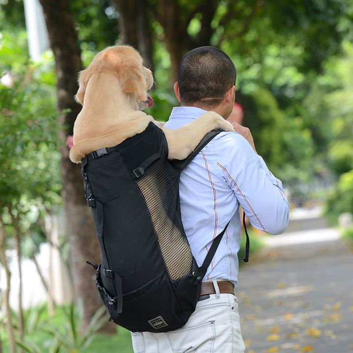 Kalsten | Dog Backpack – Comfortable Carrying Bag for Medium Dogs with Safety Strap and Storage Pockets