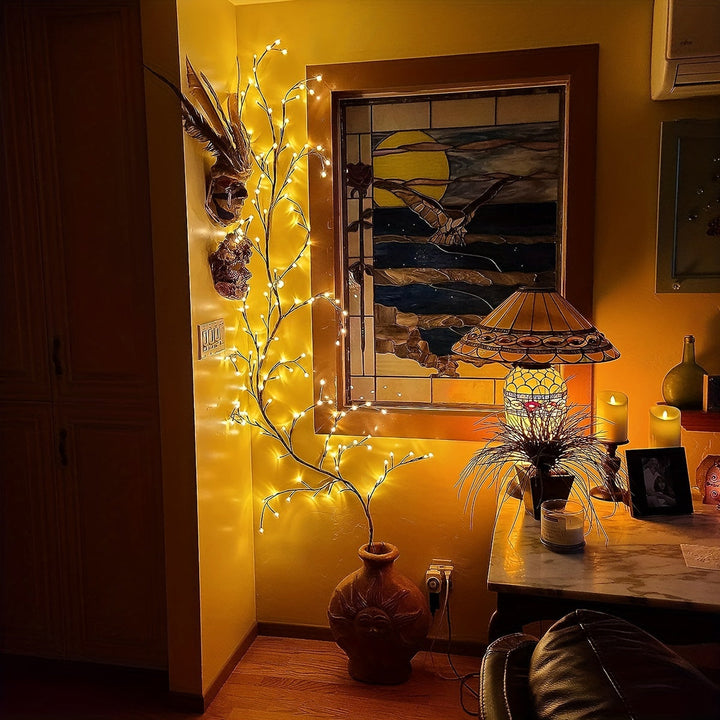 Kalsten | Wall Lights with LED Willow Branch Design