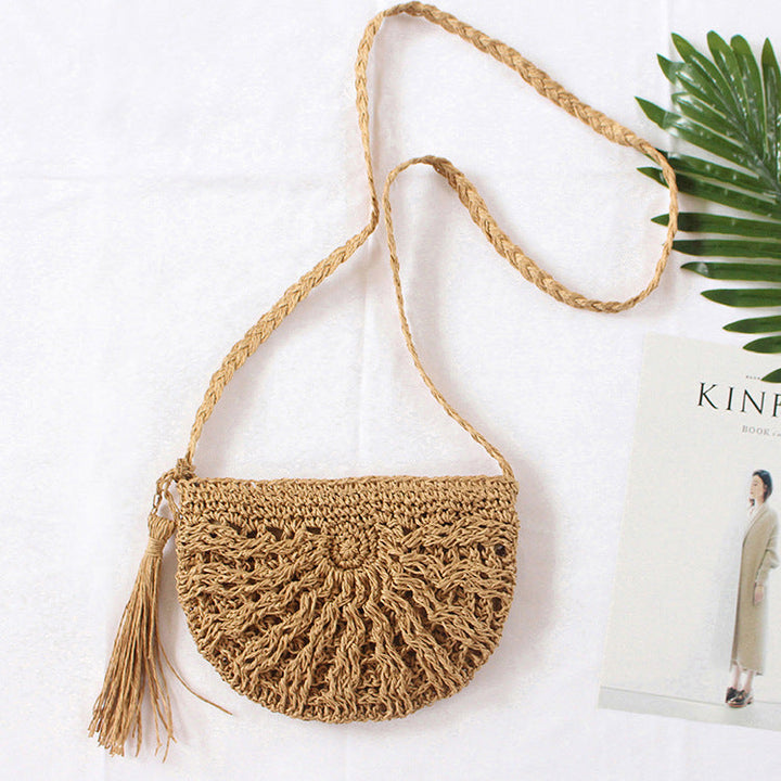 Handmade straw bag Kalsten