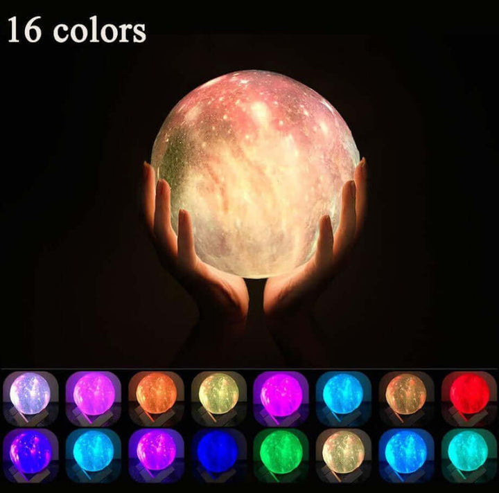 3D Printing Lunar Light Painting Creative Gift Night Light | Kalsten