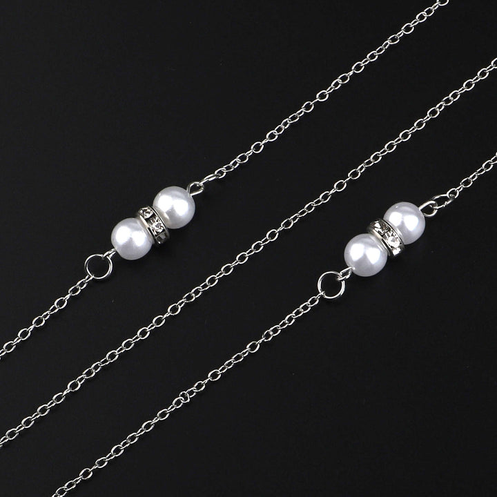 Elegant Pearl Accented Eyewear Chain Kalsten