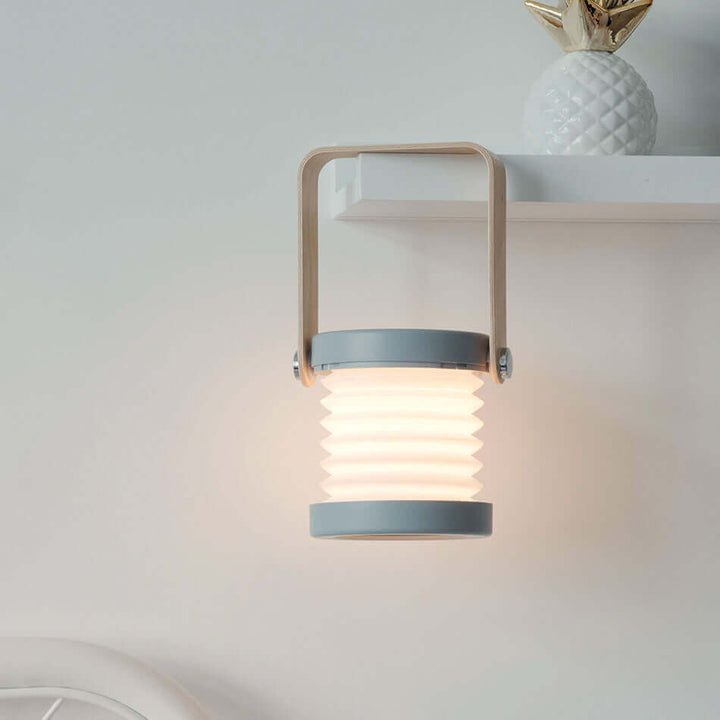 Foldable Touch Dimmable Reading LED Night Light Portable Lantern Lamp USB Rechargeable For Home Decor | Kalsten