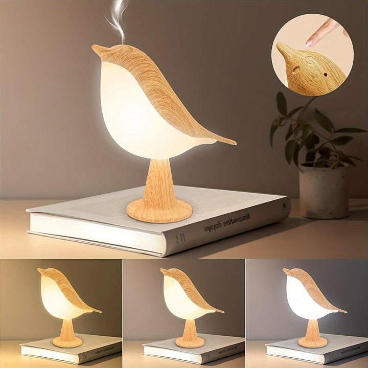 BrightNest - USB LED Bird Table Lamp with Touch Kalsten