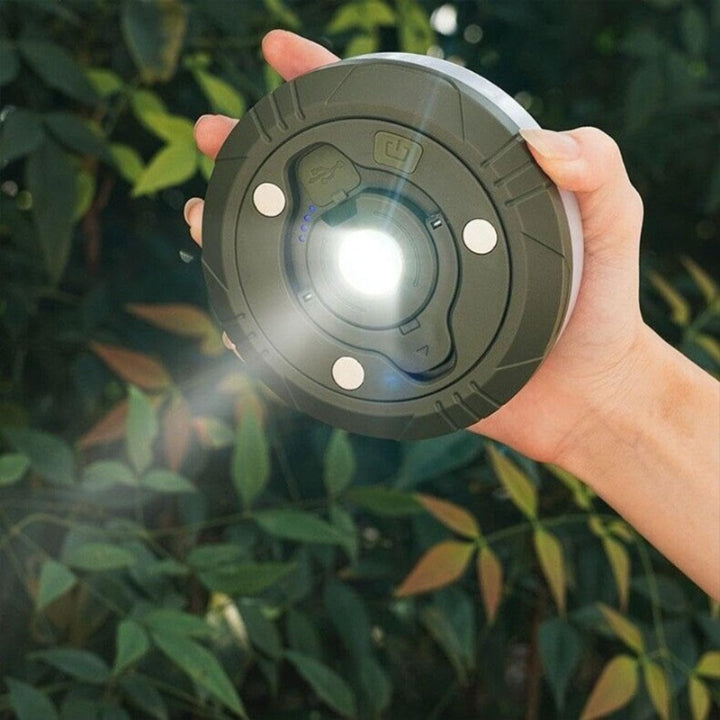 Camping lamp with 10m RGB light chain — Your magical light source for unforgettable outdoor experiences | Kalsten