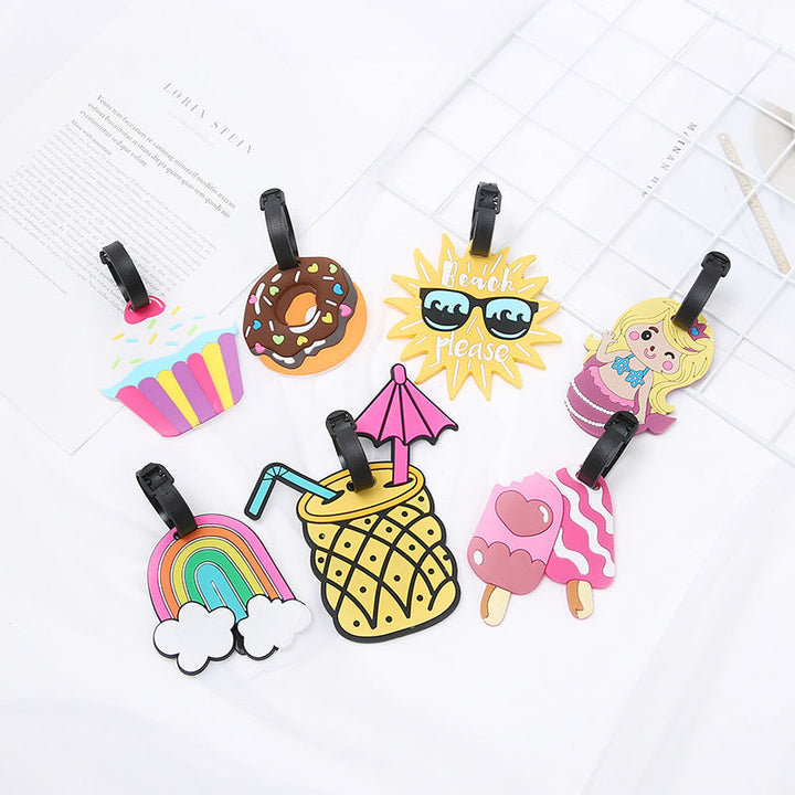 Unisex luggage tag in sweet donut design Kalsten
