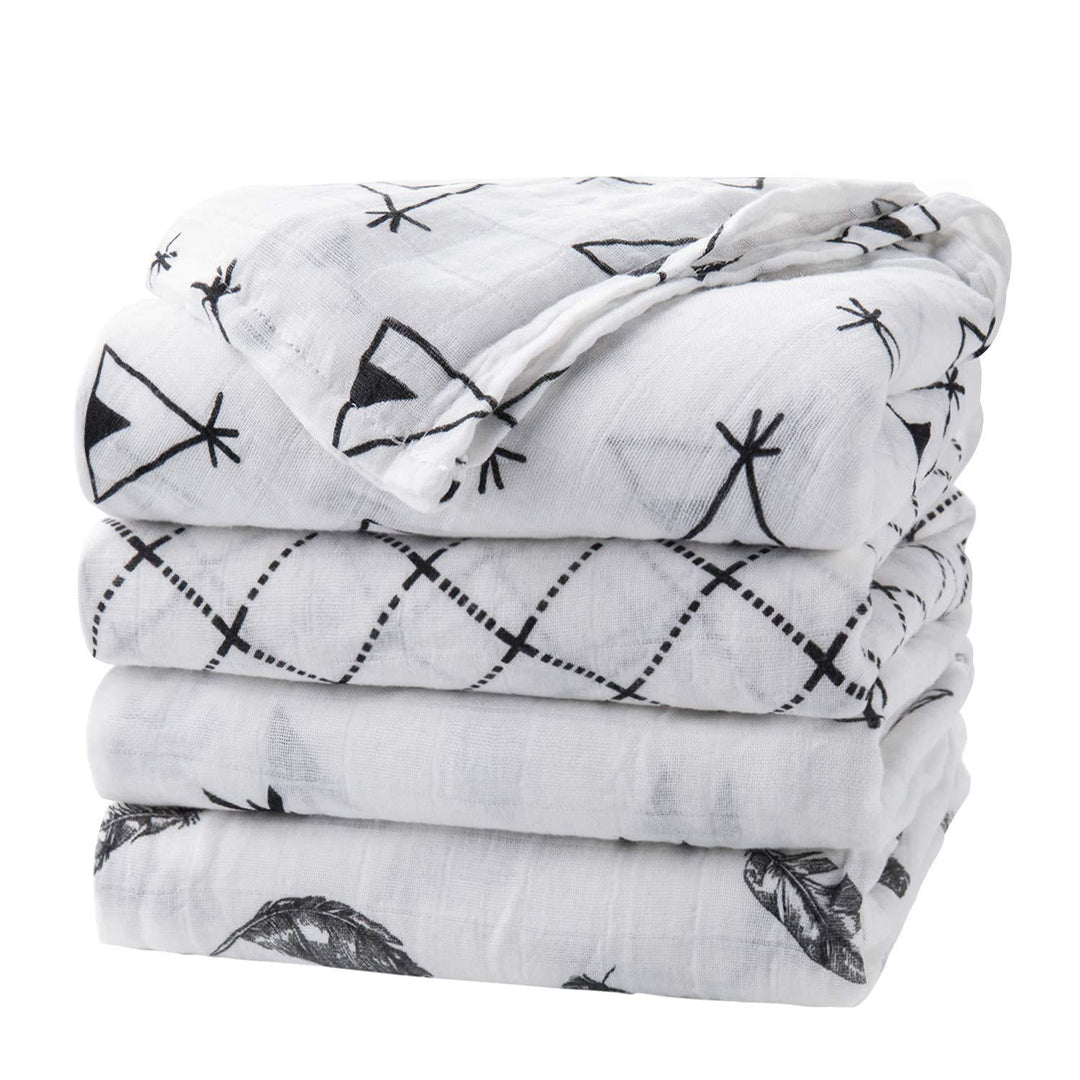 Soft Cotton Muslin Swaddle Blanket kalsten