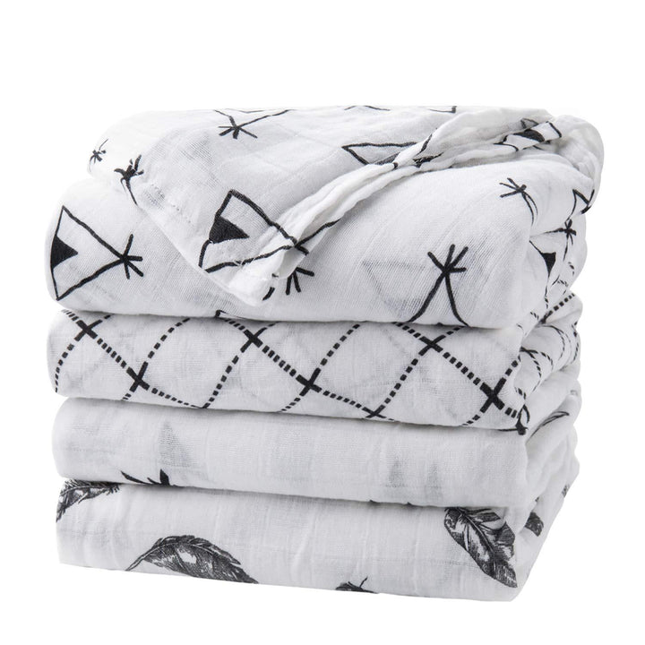 Soft Cotton Muslin Swaddle Blanket kalsten