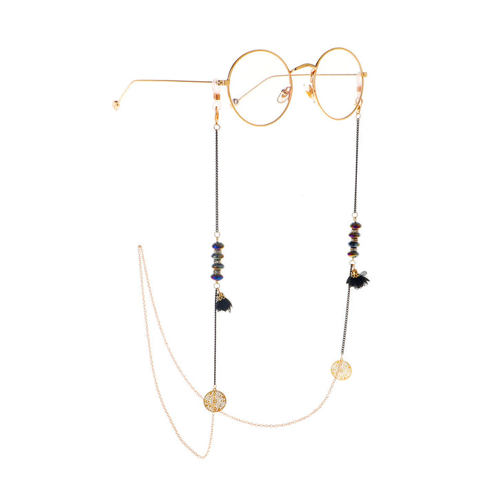 Fashionable Beaded Eyewear Holder Kalsten