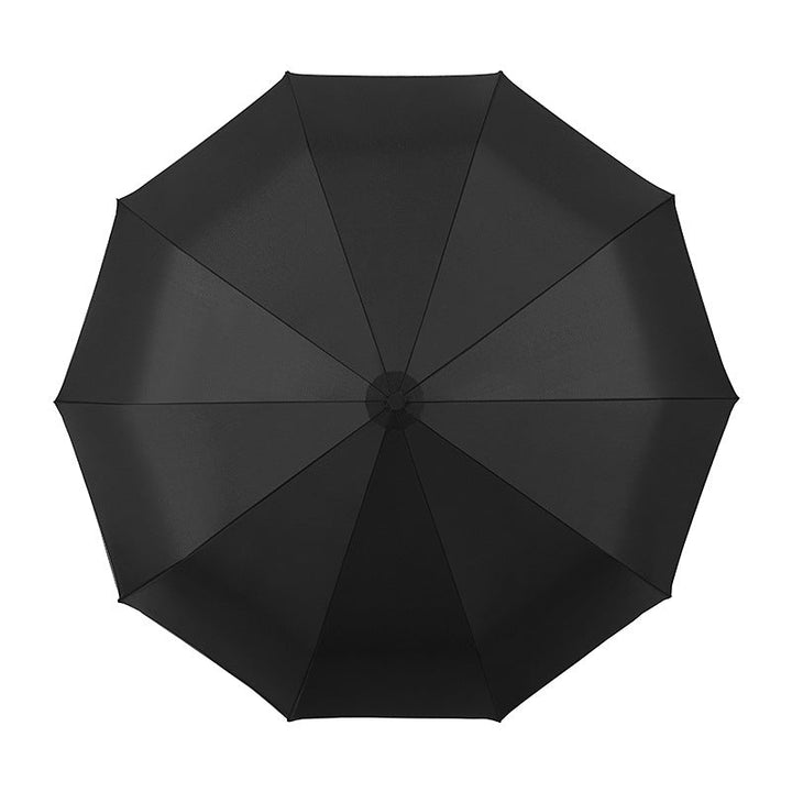 Women's automatic windproof folding umbrella with reflective safety features Kalsten