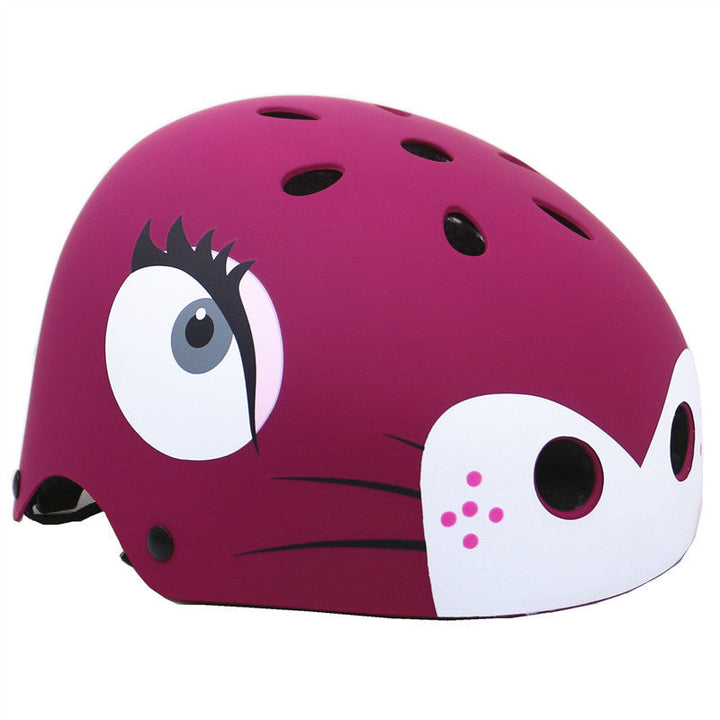 Children's Fun Cat-Themed Safety Helmet Kalsten