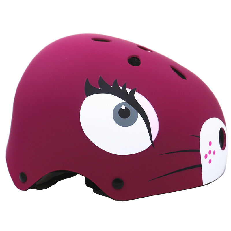 Children's Fun Cat-Themed Safety Helmet Kalsten