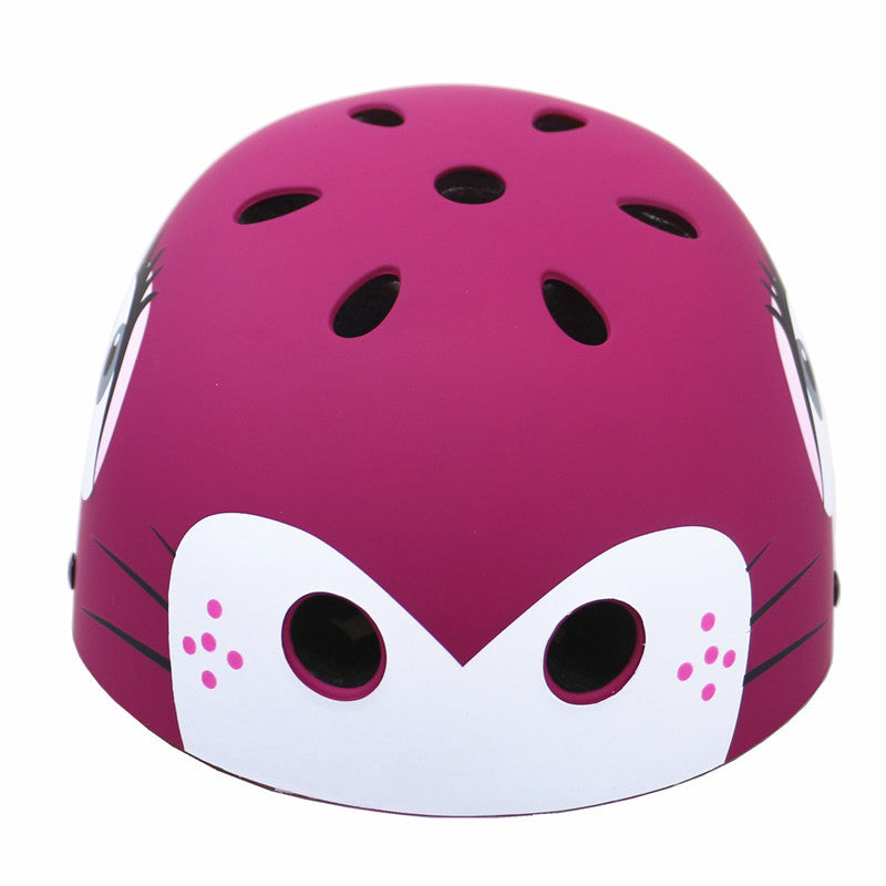 Children's Fun Cat-Themed Safety Helmet Kalsten