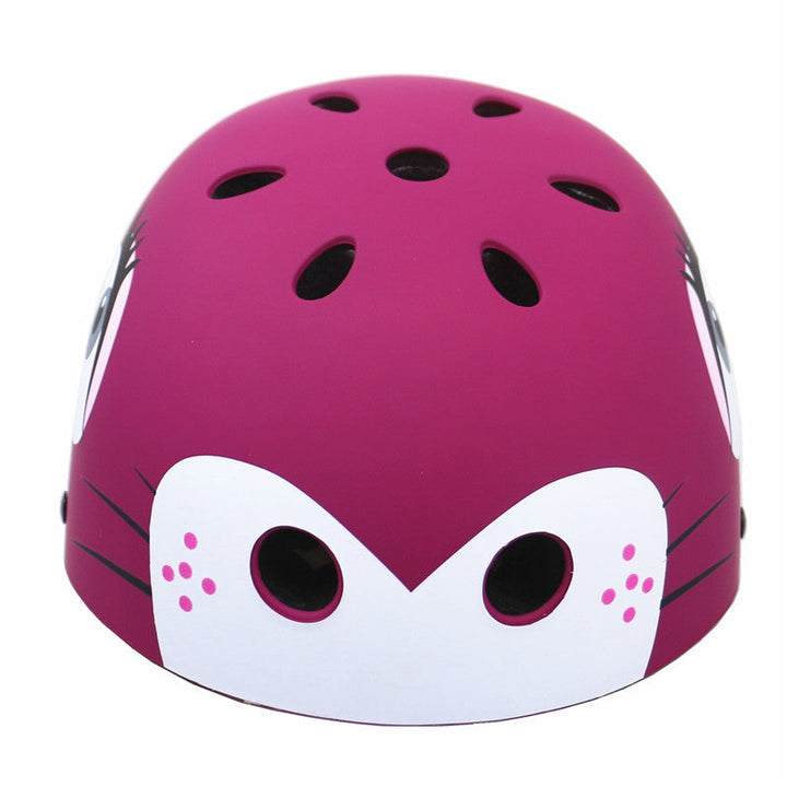 Children's Fun Cat-Themed Safety Helmet Kalsten