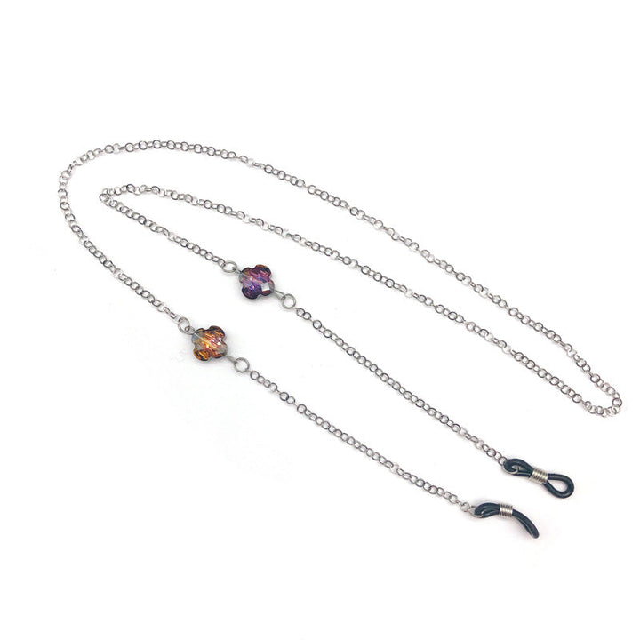 Elegant Gemstone Accented Eyewear Chain Kalsten
