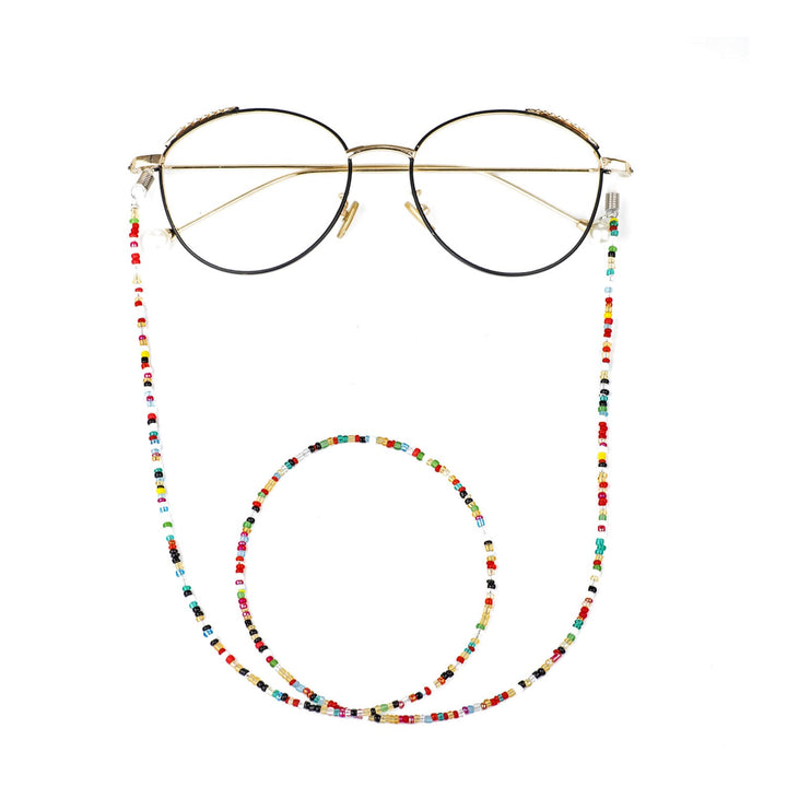 Colorful Beaded Eyewear Retainer Chain Kalsten
