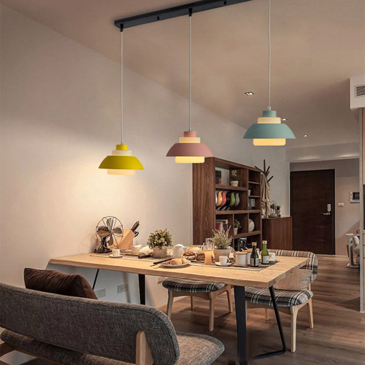 Minimalist Aluminum Pendant Light for Dining Room | Kalsten