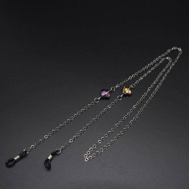 Elegant Gemstone Accented Eyewear Chain Kalsten