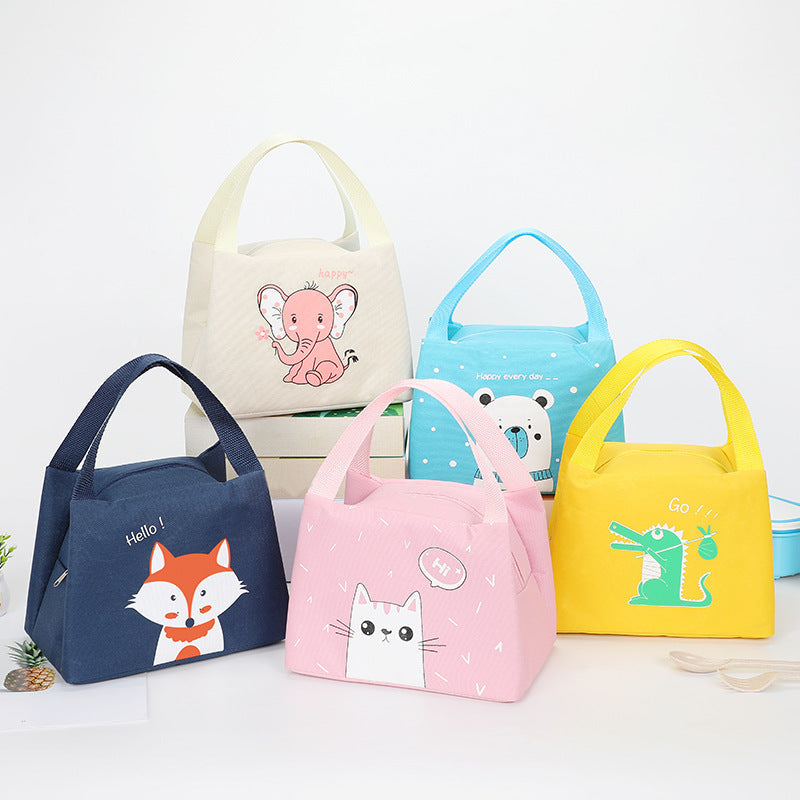 Insulated lunch bag with funny penguin design Kalsten