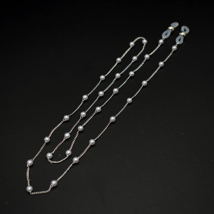 Elegant Multi-Strand Pearl Eyewear Chain Kalsten