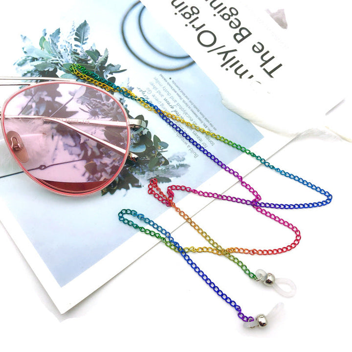 Colorful Multi-Strand Eyewear Holder Chain Kalsten