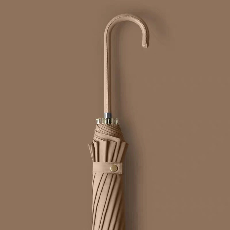 Women's folding umbrella with elegant handle and wind-resistant technology Kalsten