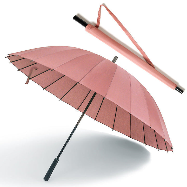 Women's automatic folding umbrella with ergonomic handle and windproof technology Kalsten