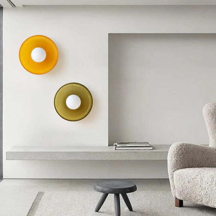 Round Ceiling Lamp with Stylish Functionality - LumiSphere | Kalsten