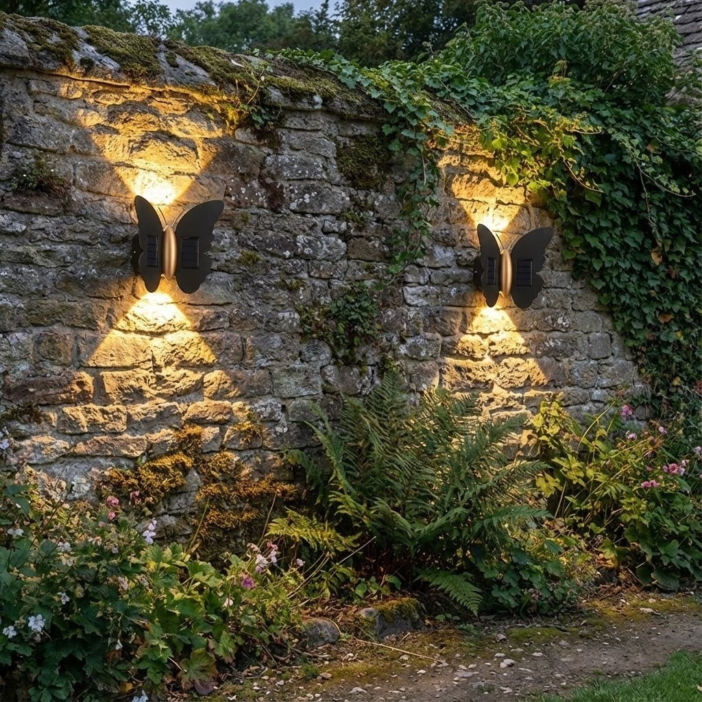 Butterfly Life Solar Powered Outdoor Lamp | Kalsten